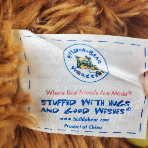 Build-A-Bear Singing Teddy Bear Plush 17" Brown Vintage Stuffed Animal Working - Picture 5 of 7